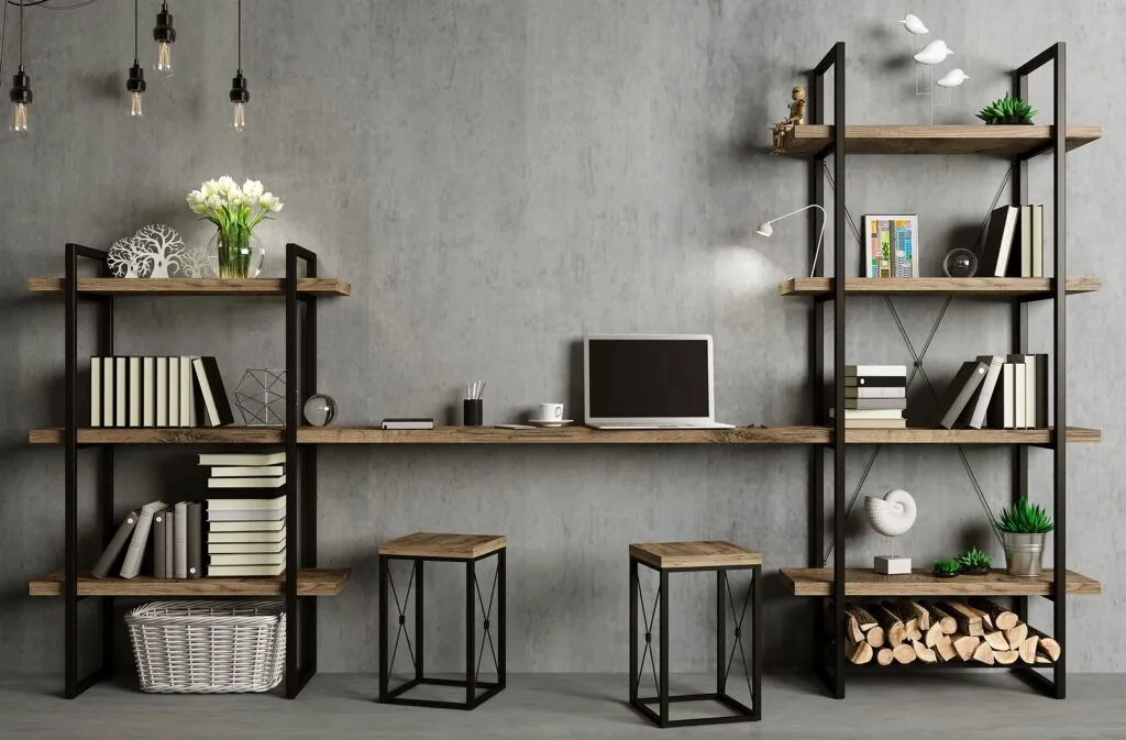 organized supply closet